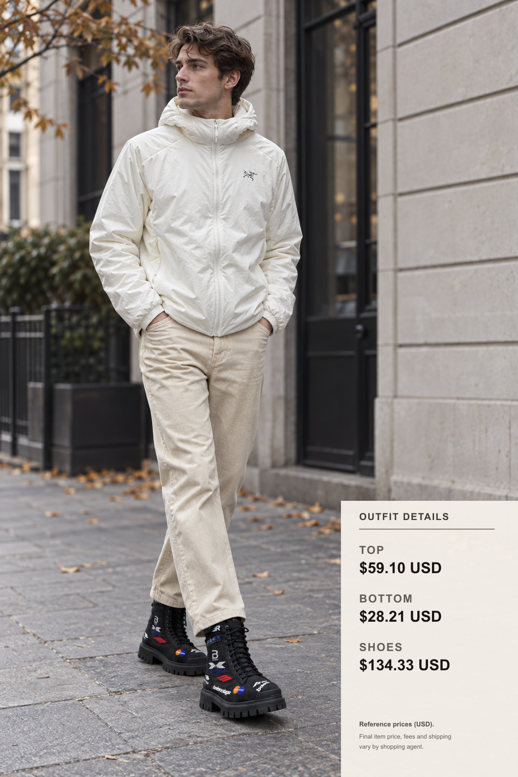 Celine Jacket: 3 Fall-Winter Outfit Options outfit 2 full-body street style for fashionreps