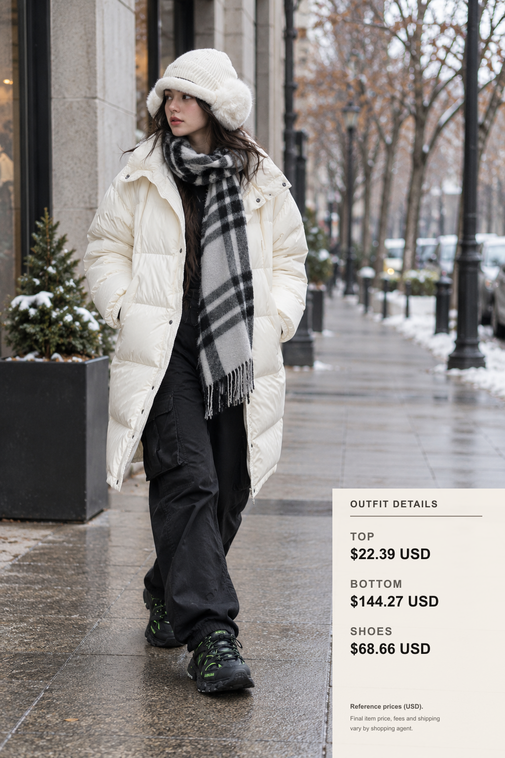 hellstar Sweatshirt Layers for Winter Styling outfit 2 full-body street style for fashionreps