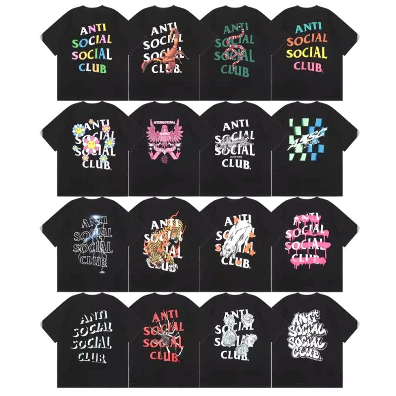 Anti Social Social Club Multicolor T-Shirt Collection Review: 230gsm Raglan Tees, Measured