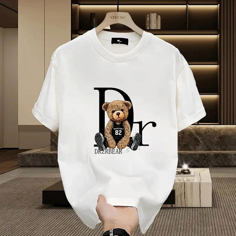Dior Bear Graphic White T-Shirt Review: Long-Staple Cotton and a Loose Fit