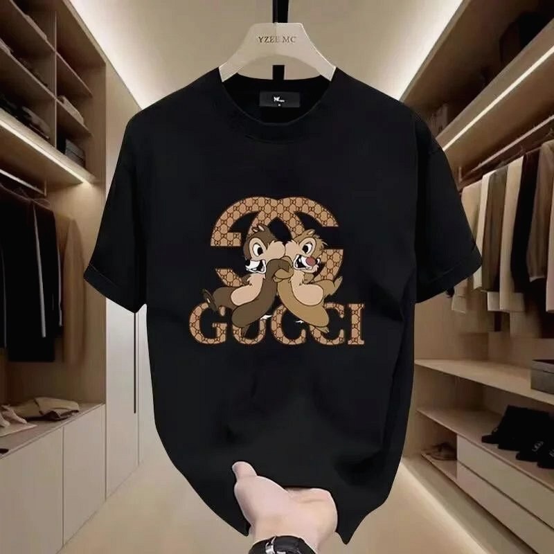 Gucci Black Playful Squirrel T-Shirt Review: QC Photos, Flat Measurements and Fit