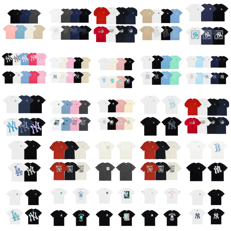 MLB Multi-Color T-Shirt Collection: 40+ Review — A $7.91 Cotton Crewneck, Measured