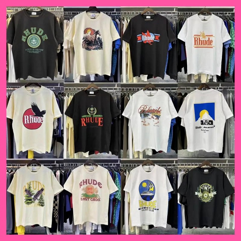 Rhude Streetwear T-Shirt Collection Review: Hands-On With the 220g Cotton Tee